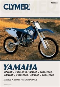 Couverture_Yamaha Yz400f 1998-1999, Yz426f 2000-2002, Wr400f 98-00 Wr426f 0102