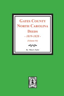 Couverture_Gates County, North Carolina Deeds, 1819-1828. (Volume #4)