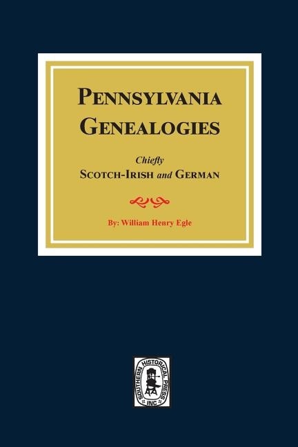 Front cover_PENNSYLVANIA GENEALOGIES
