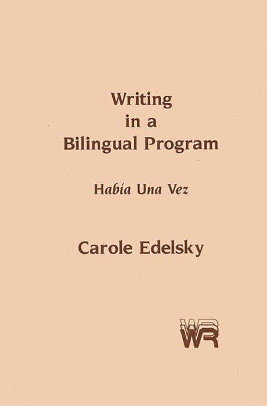 Couverture_Writing in a Bilingual Program