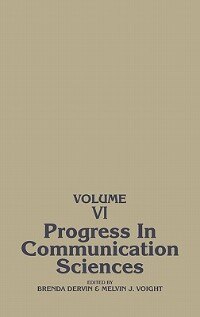 Couverture_Progress in Communication Sciences, Volume 6