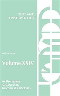Front cover_Text And Epistemology
