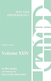 Front cover_Text And Epistemology