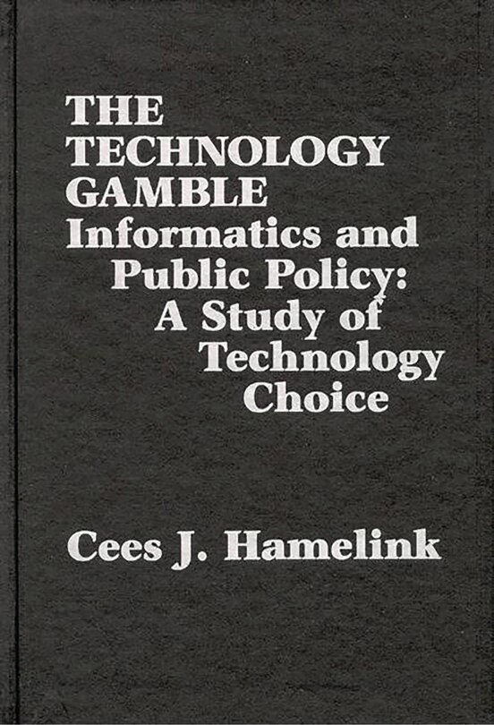 Front cover_The Technology Gamble