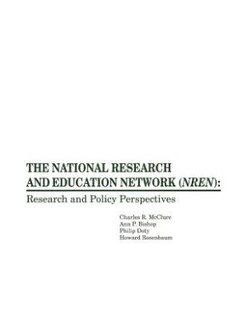 Front cover_The National Research and Education Network (Nren)