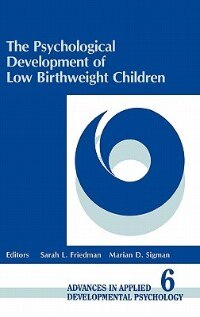 Couverture_The Psychological Development Of Low Birthweight Children