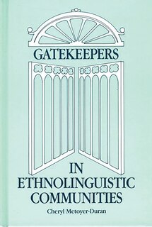 Front cover_Gatekeepers In Ethnoloinguistic Communities