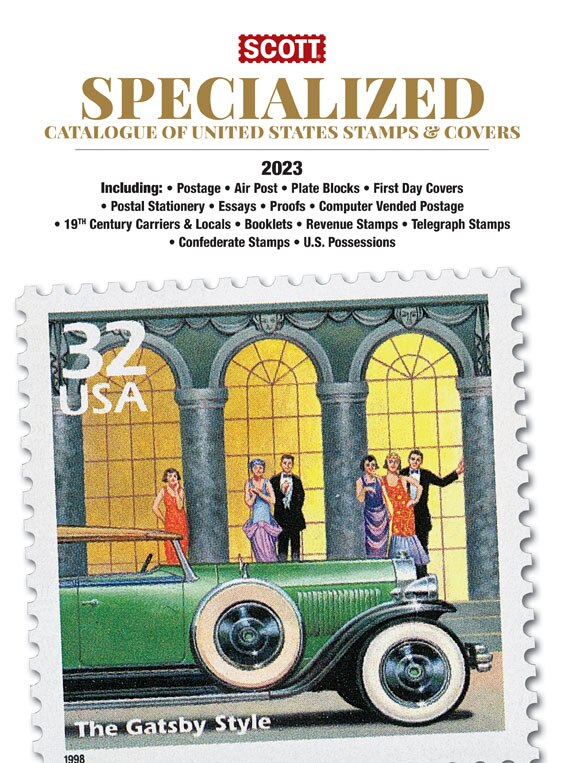 Front cover_2023 Scott Us Specialized Catalogue of the United States Stamps & Covers