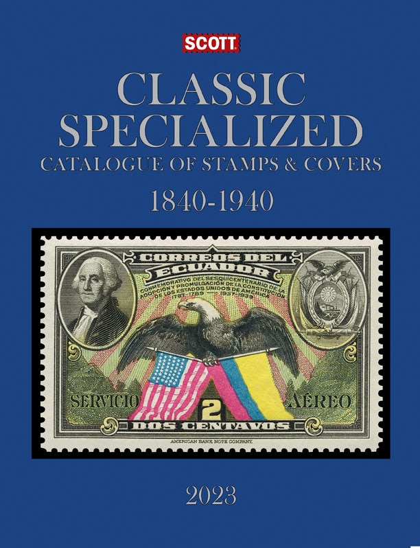 Couverture_2023 Scott Classic Specialized Catalogue of Stamps & Covers 1840-1940