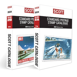 Couverture_2024 Scott Stamp Postage Catalogue Volume 2: Cover Countries C-F (2 Copy Set)