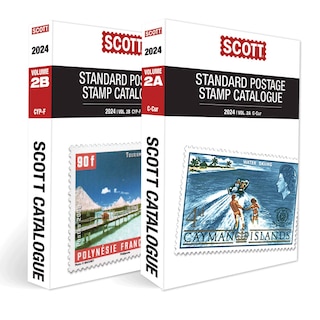 2024 Scott Stamp Postage Catalogue Volume 2: Cover Countries C-F (2 Copy Set): Scott Stamp Postage Catalogue Volume 2: Countries C-F