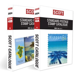 Couverture_2024 Scott Stamp Postage Catalogue Volume 4: Cover Countries J-M (2 Copy Set)