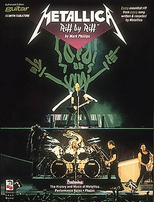 Front cover_Metallica - Riff by Riff - Guitar