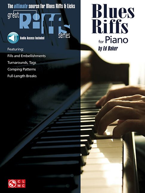 Front cover_Blues Riffs For Piano