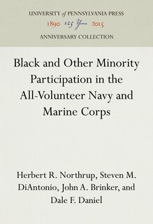 Couverture_Black and Other Minority Participation in the All-Volunteer Navy and Marine Corps