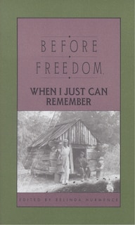 Front cover_Before Freedom, When I Just Can Remember