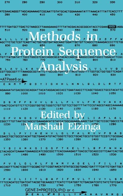 Front cover_Methods in Protein Sequence Analysis
