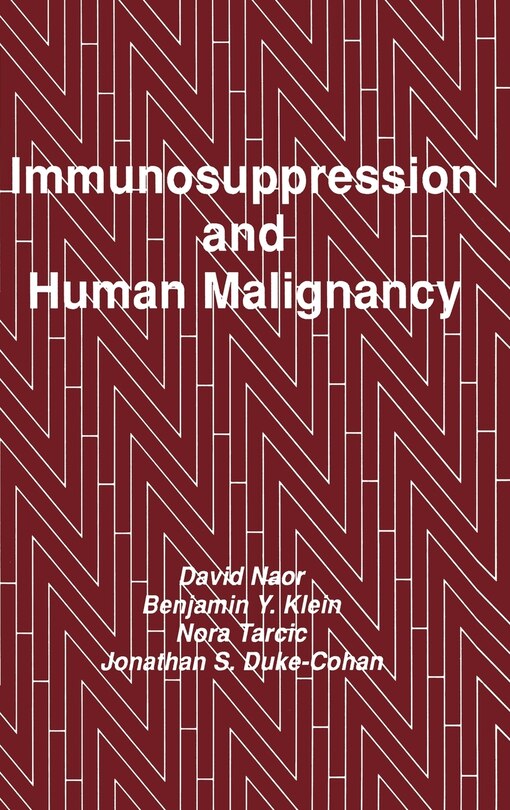 Front cover_Immunosuppression and Human Malignancy