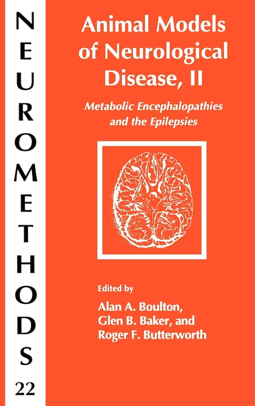 Front cover_Animal Models of Neurological Disease, II