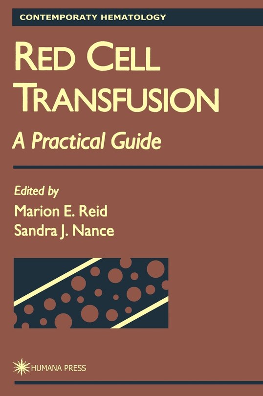 Couverture_Red Cell Transfusion