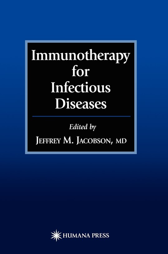 Couverture_Immunotherapy for Infectious Diseases