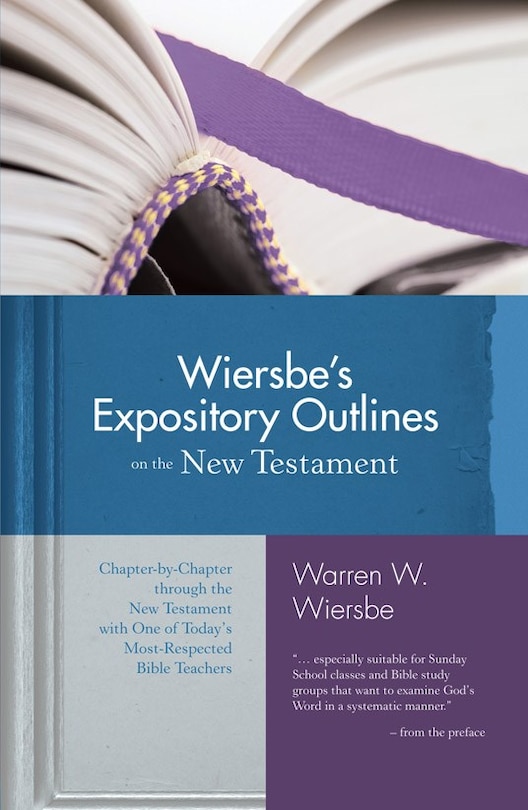 Couverture_Wiersbe's Expository Outlines on the New Testament