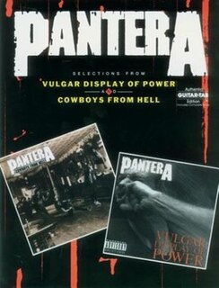 Pantera - Selections from Vulgar Display of Power and Cowboys from Hell
