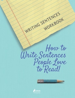 Front cover_Writing Sentences Workbook