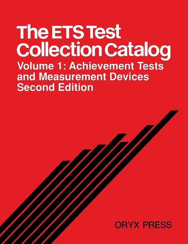 Front cover_The Ets Test Collection Catalog