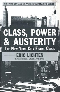 Front cover_Class, Power and Austerity