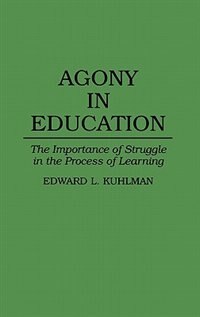 Front cover_Agony in Education