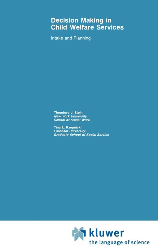 Couverture_Decision Making in Child Welfare Services