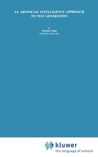 Front cover_An Artificial Intelligence Approach To Test Generation