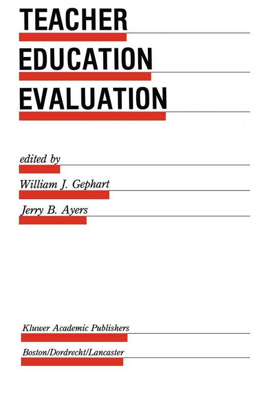 Couverture_Teacher Education Evaluation