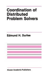 Front cover_Coordination Of Distributed Problem Solvers