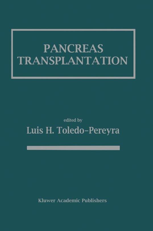 Couverture_Pancreas Transplantation