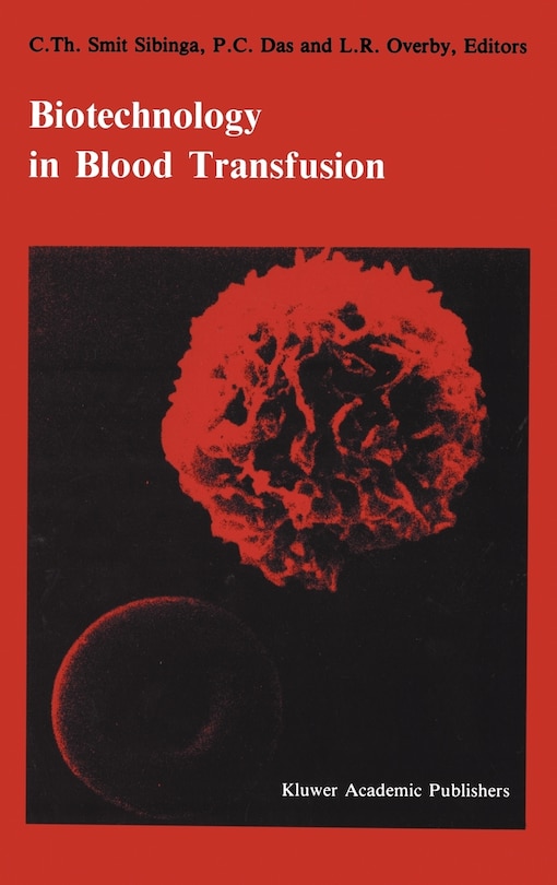 Front cover_Biotechnology in blood transfusion