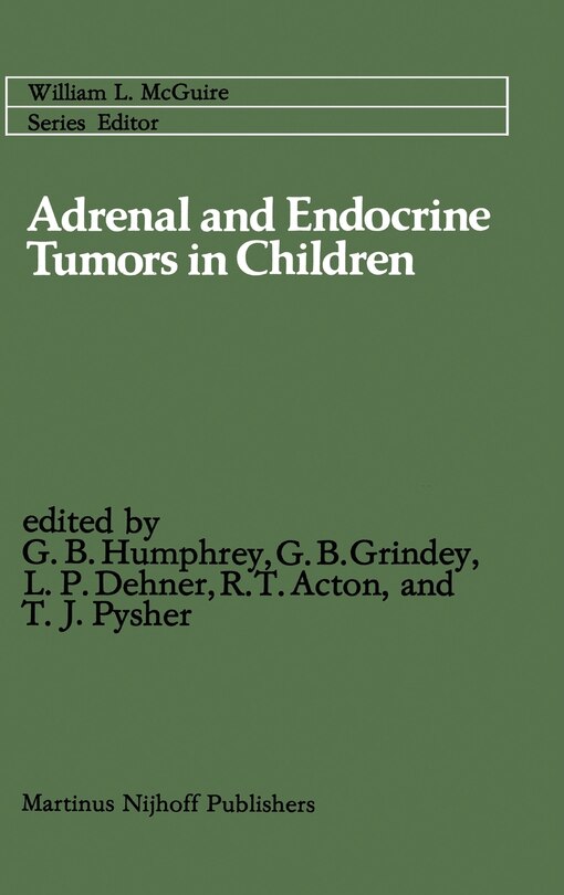 Front cover_Adrenal and Endocrine Tumors in Children