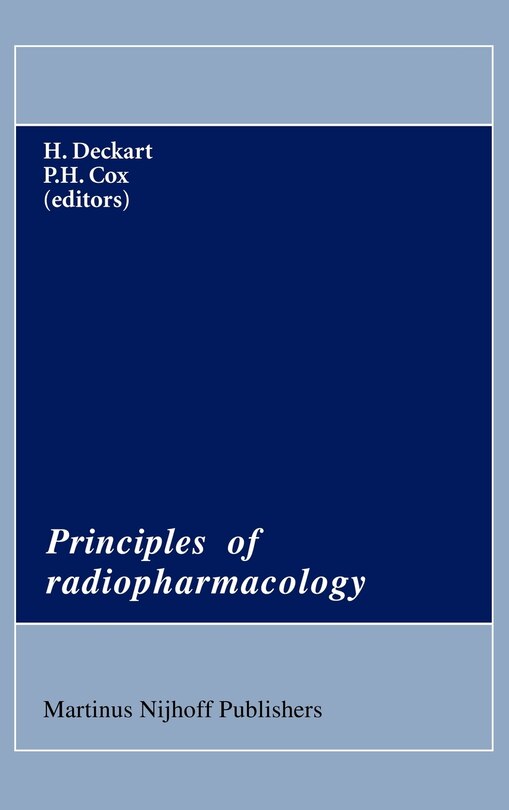 Couverture_Principles Of Radiopharmacology