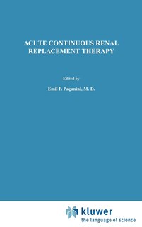 Front cover_Acute Continuous Renal Replacement Therapy