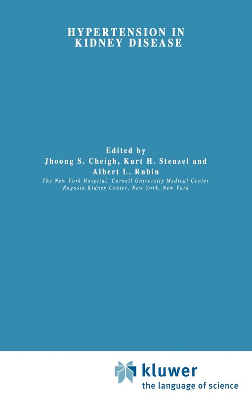 Front cover_Hypertension In Kidney Disease