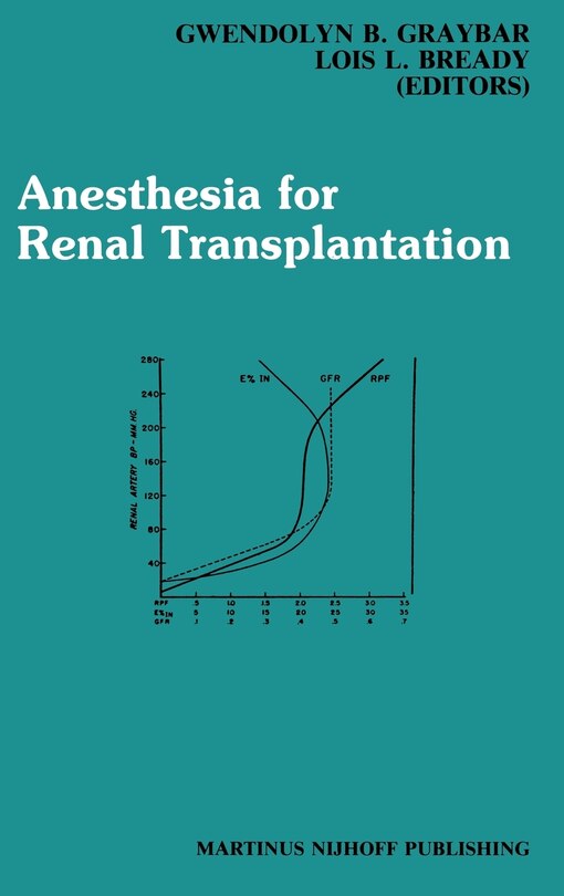 Front cover_Anesthesia for Renal Transplantation
