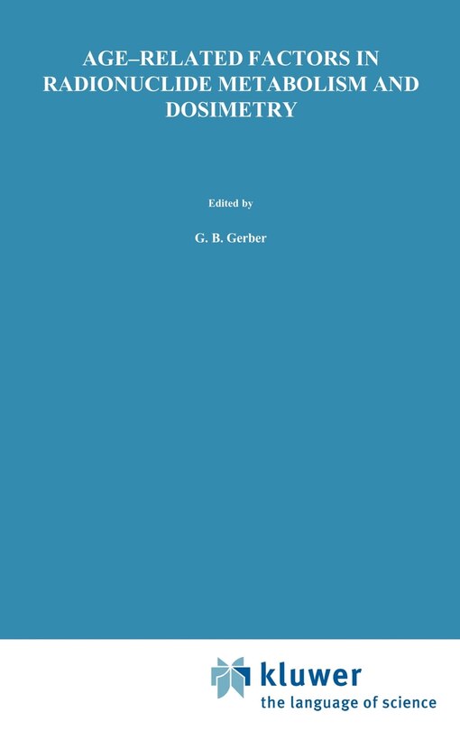 Front cover_Age-Related Factors in Radionuclide Metabolism and Dosimetry