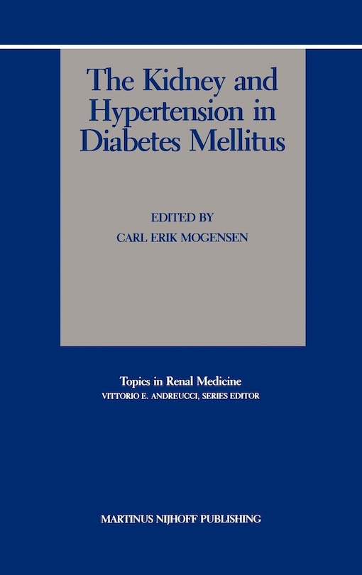 Front cover_The Kidney and Hypertension in Diabetes Mellitus