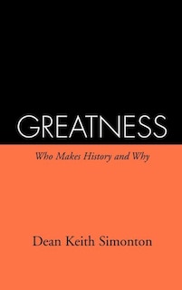 Couverture_Greatness: Who Makes History And Why