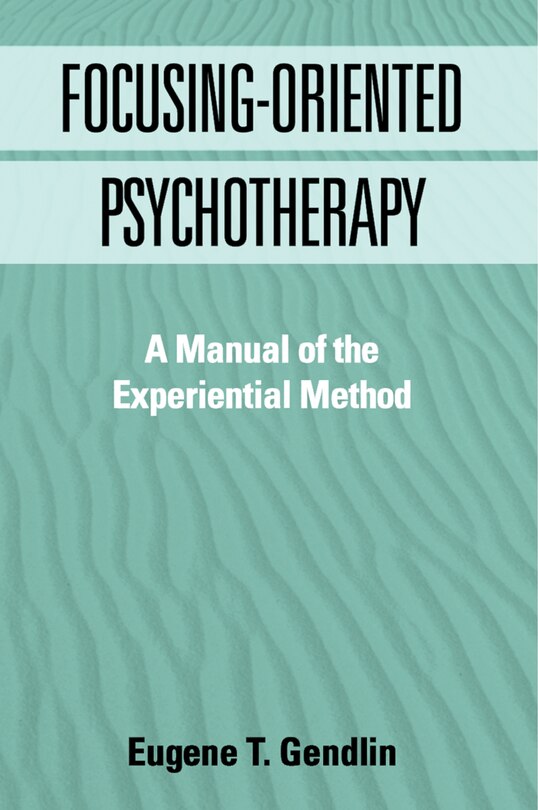 Front cover_Focusing-Oriented Psychotherapy