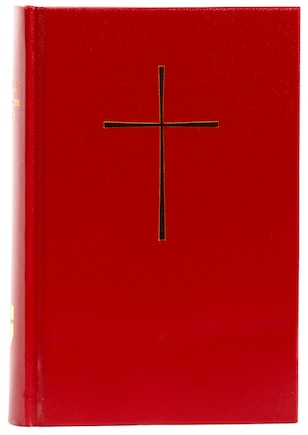 Book of Common Prayer Basic Pew Edition: Red Hardcover