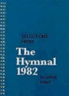 Couverture_Selections from the Hymnal 1982 in Large Print