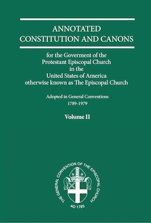 Couverture_Annotated Constitutions and Canons Volume 2
