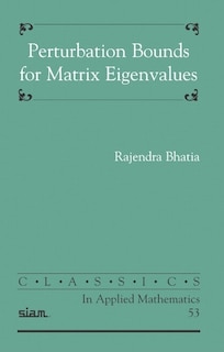 Couverture_Perturbation Bounds for Matrix Eigenvalues